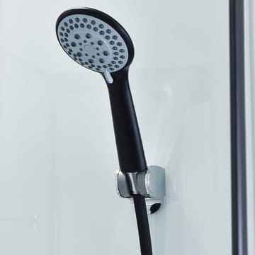 Duschkabin fyrkantig, svart, 5mm, 900x900x2150mm - Hus & renovering - Kök & bad - Badrum - Duschar