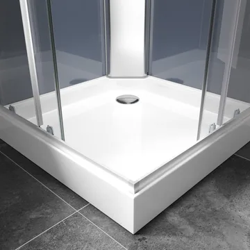 Duschkabin 90x90x203cm | Komplett - Aluminiumprofil - Hus & renovering - Kök & bad - Badrum - Duschar - Duschkabin