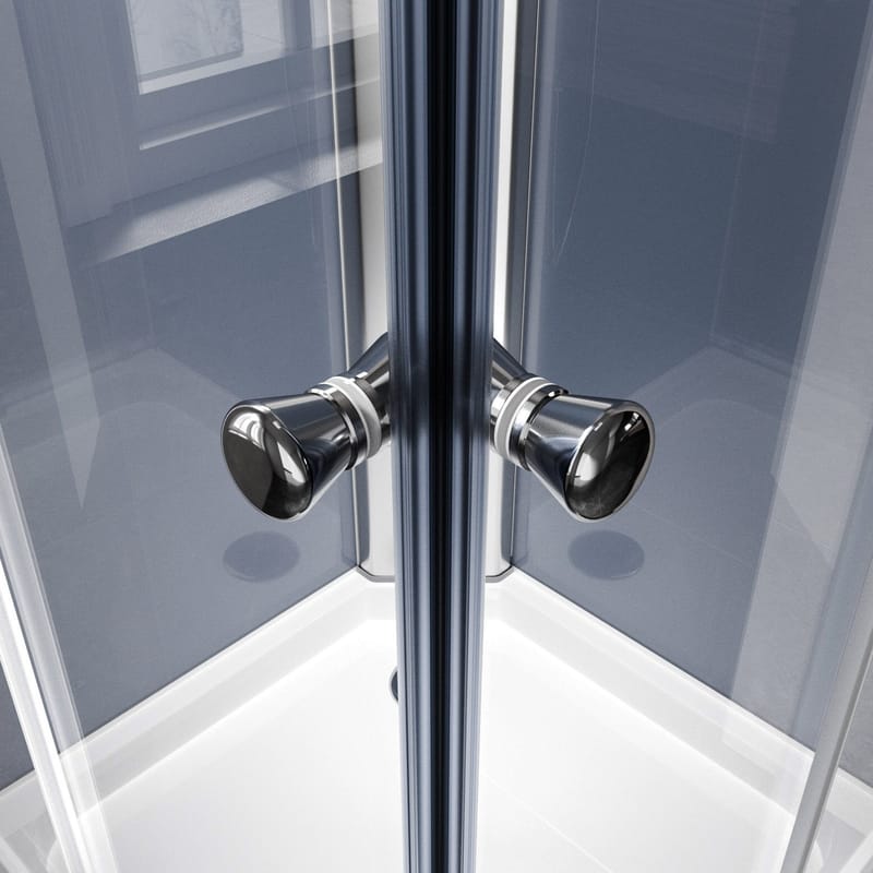 Duschkabin 90x90x203cm | Komplett - Aluminiumprofil - Hus & renovering - Kök & bad - Badrum - Duschar - Duschkabin