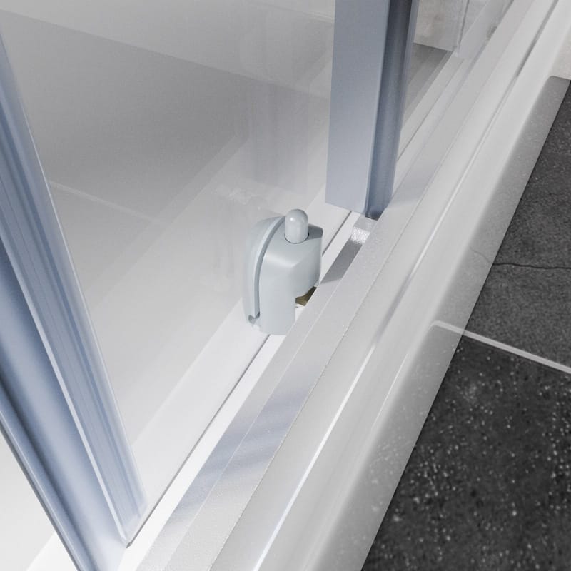 Duschkabin 90x90x203cm | Komplett - Aluminiumprofil - Hus & renovering - Kök & bad - Badrum - Duschar - Duschkabin