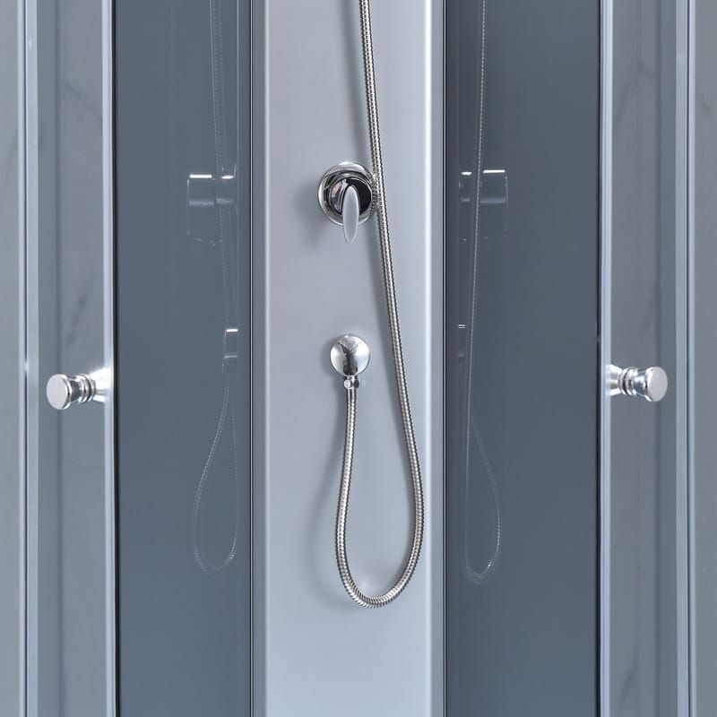 Duschkabin 90x90x203cm | Komplett - Aluminiumprofil - Hus & renovering - Kök & bad - Badrum - Duschar - Duschkabin