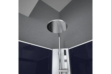 Röne Duschkabin 84x84 cm - Turkos/Silver - Hus & renovering - Kök & bad - Badrum - Duschar - Duschkabin