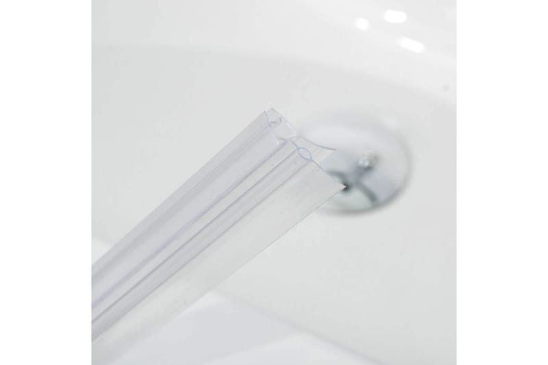 Bathlife Vikbar Duschhörn 800Mm - Aluminium - Hus & renovering - Kök & bad - Badrum - Duschar