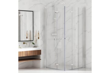Bathlife Vikbar Duschhörn 800Mm - Hus & renovering - Kök & bad - Badrum - Duschar - Duschväggar