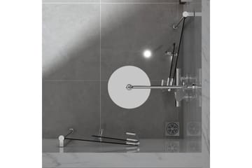 Bathlife Vikbar Duschhörn 800Mm - Hus & renovering - Kök & bad - Badrum - Duschar - Duschväggar