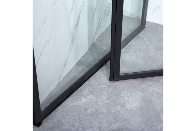 Duschhörn Bathlife Profil Rak Dörr 1000 + Rak Dörr 1000 svar - Svart - Hus & renovering - Kök & bad - Badrum - Duschar