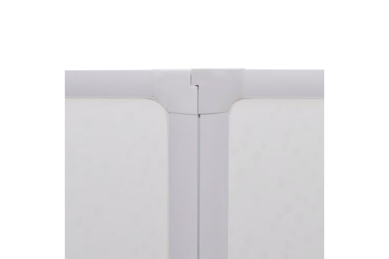 Duschvägg 140x168 cm 7-paneler vikbar inkl. handdukshängare - Duschväggar
