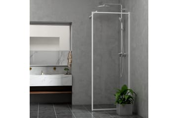 Duschvägg Bathlife Profil Vit 90/Pn Go (Gtpw) Aluminium