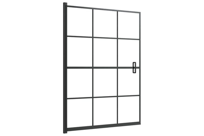 Duschv�ägg ESG 100x140 cm svart - Svart - Hus & renovering - Kök & bad - Badrum - Duschar