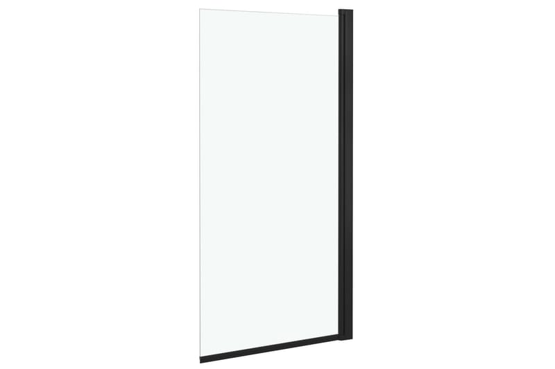 Duschvägg ESG 68x130 cm svart - Hus & renovering - Kök & bad - Badrum - Duschar