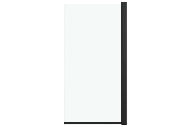 Duschvägg ESG 68x130 cm svart - Hus & renovering - Kök & bad - Badrum - Duschar