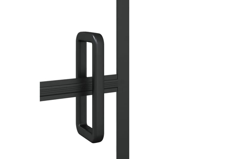 Duschvägg ESG 80x140 cm svart - Svart - Hus & renovering - Kök & bad - Badrum - Duschar