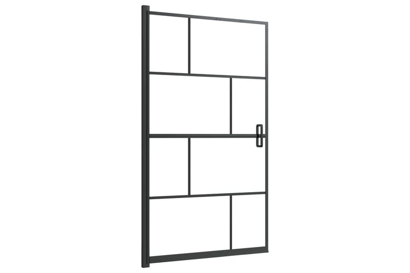 Duschvägg ESG 80x140 cm svart - Hus & renovering - Kök & bad - Badrum - Duschar