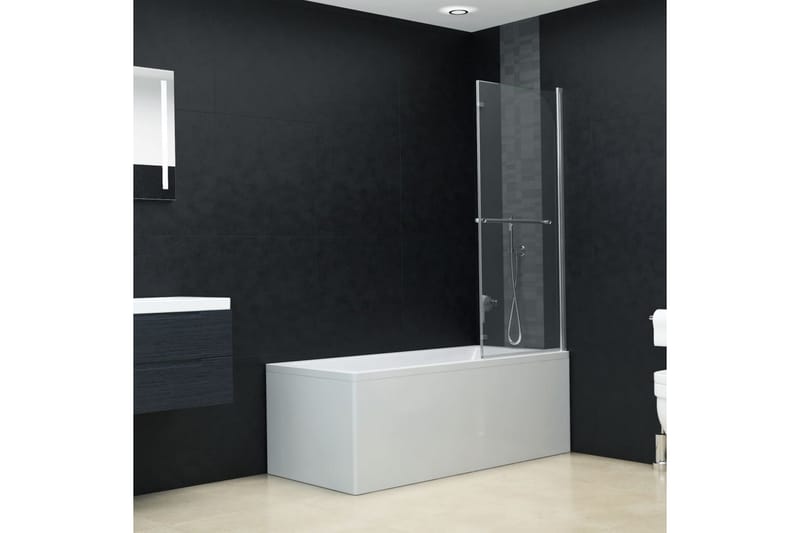 Duschvägg fällbar 2 paneler ESG 95x140 cm - Hus & renovering - Kök & bad - Badrum - Duschar