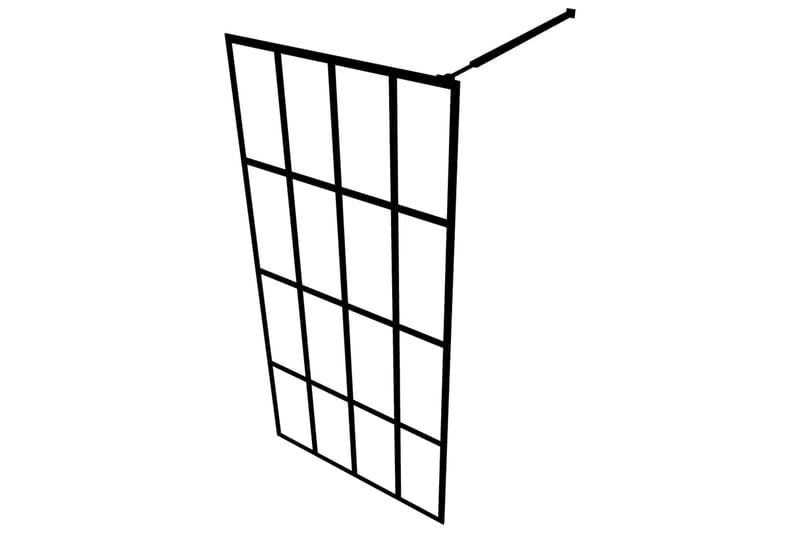 Duschvägg till duschkabin härdat klart glas 100x195 cm - Transparent - Hus & renovering - Kök & bad - Badrum - Duschar
