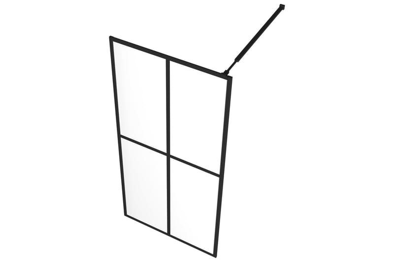 Duschvägg till duschkabin härdat klart glas 140x195 cm - Transparent - Hus & renovering - Kök & bad - Badrum - Duschar
