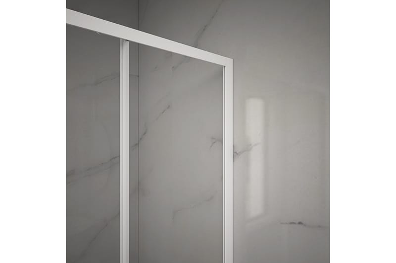 Gullebo Duschvägg 120x200 cm - Vit - Hus & renovering - Kök & bad - Badrum - Duschar