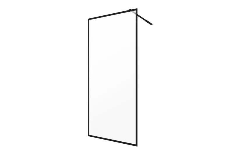 Gullebo Duschvägg 70x200 cm - Svart - Hus & renovering - Kök & bad - Badrum - Duschar - Duschväggar