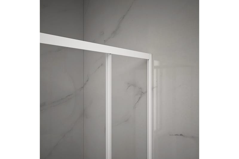 Gullebo Duschvägg 90x200 cm - Vit - Hus & renovering - Kök & bad - Badrum - Duschar