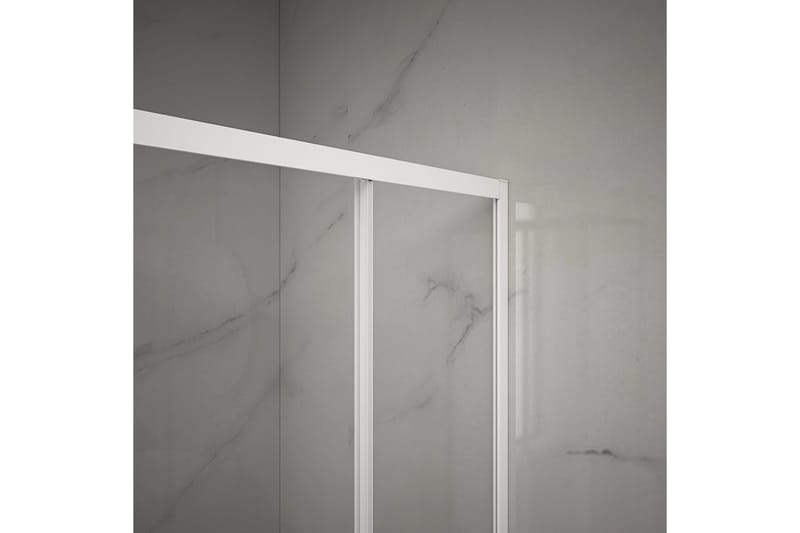Gullebo Duschvägg 90x200 cm - Vit - Hus & renovering - Kök & bad - Badrum - Duschar - Duschväggar
