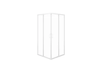 Gullebo Duschvägg 90x200 cm - Vit - Hus & renovering - Kök & bad - Badrum - Duschar - Duschväggar