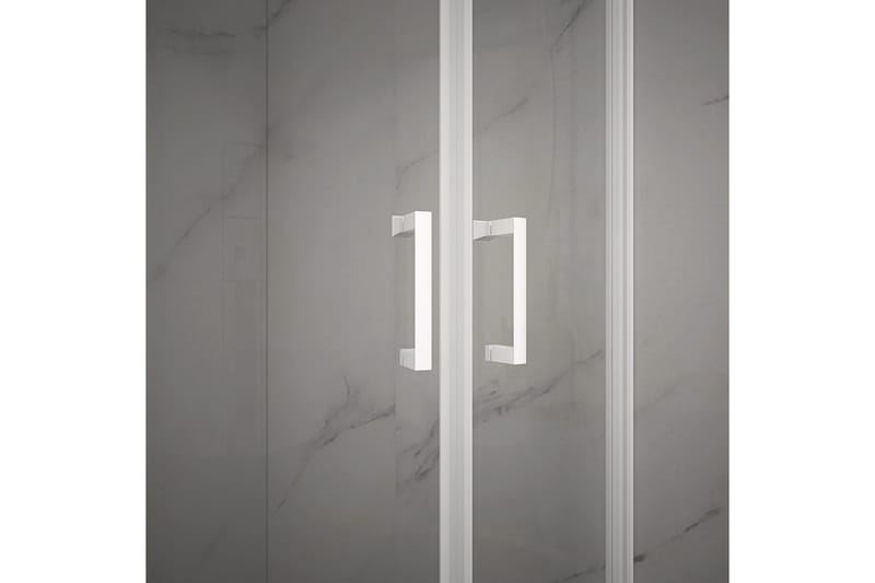 Gullebo Duschvägg 90x200 cm - Vit - Hus & renovering - Kök & bad - Badrum - Duschar - Duschväggar