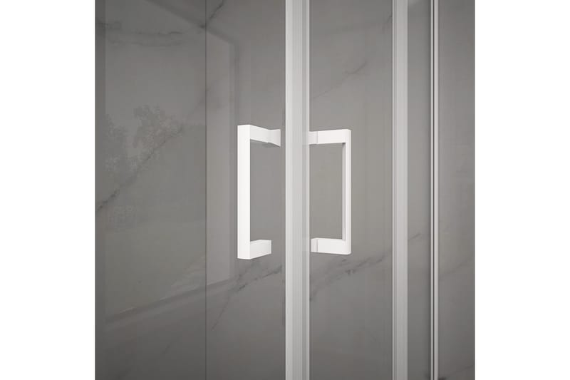 Gullebo Duschvägg 90x200 cm - Vit - Hus & renovering - Kök & bad - Badrum - Duschar - Duschväggar