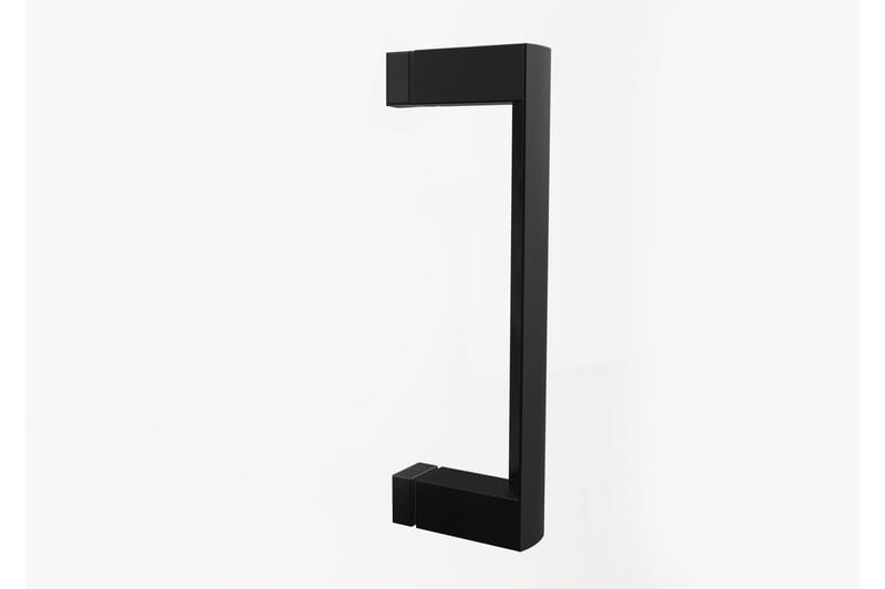 Gullebo Glasvägg 200 cm - Svart - Hus & renovering - Kök & bad - Badrum - Duschar