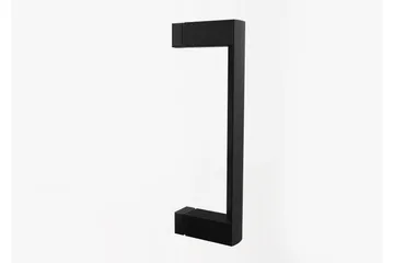 Gullebo Glasvägg 200 cm - Svart - Hus & renovering - Kök & bad - Badrum - Duschar - Duschväggar