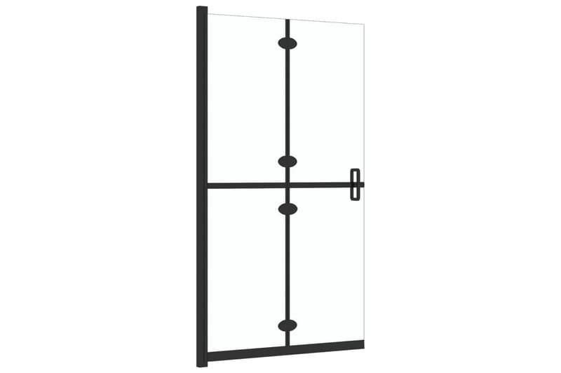 Hopfällbar duschvägg med klart ESG-glas 70x190 cm - Transparent - Hus & renovering - Kök & bad - Badrum - Duschar