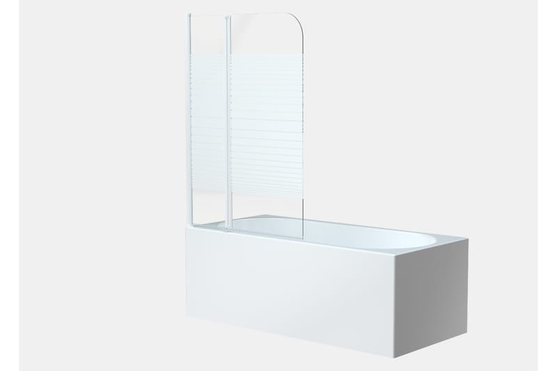 Knutby Duschvägg 100x140 cm - Vit - Hus & renovering - Kök & bad - Badrum - Duschar