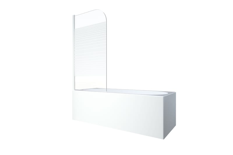 Knutby Duschvägg 75x140 cm - Vit - Hus & renovering - Kök & bad - Badrum - Duschar