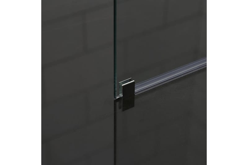 Mångsidig Duschhörn: Rak Vägg | Rak Dörr - Silver - Hus & renovering - Kök & bad - Badrum - Duschar