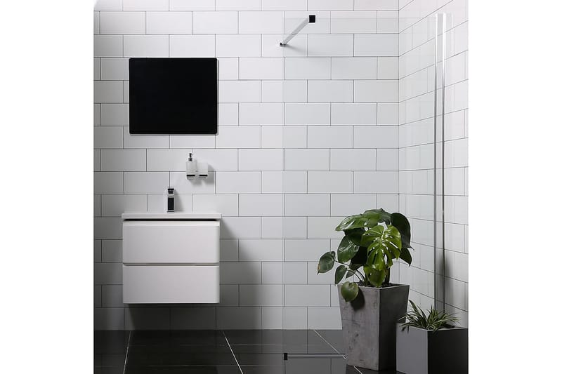 Mångsidig Duschvägg Rak Vägg Klarglas 800 - Silver - Hus & renovering - Kök & bad - Badrum - Duschar
