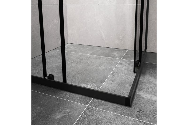 Modern duschhörna Svart - Hus & renovering - Kök & bad - Badrum - Duschar - Duschväggar