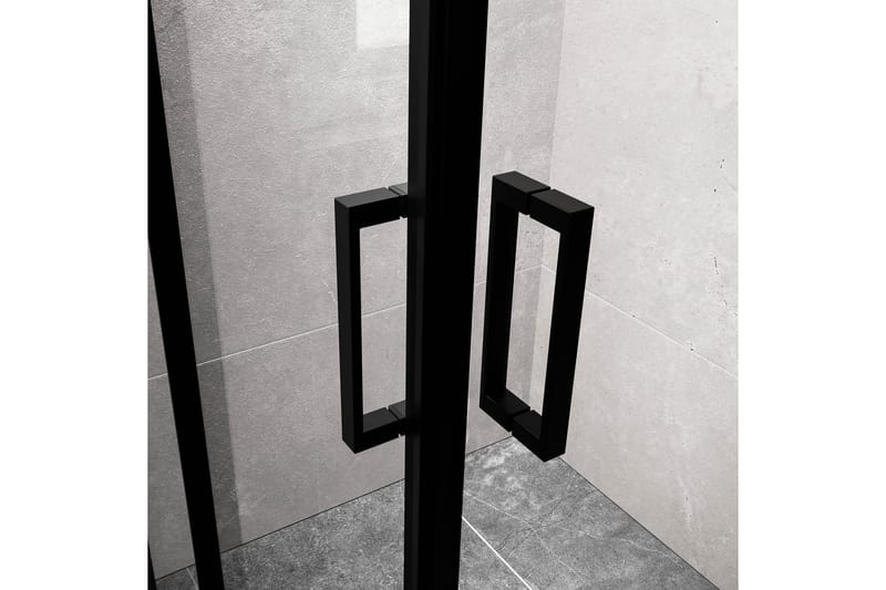 Modern duschhörna Svart - Hus & renovering - Kök & bad - Badrum - Duschar - Duschväggar
