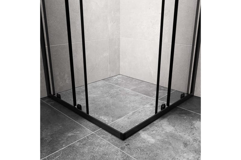 Modern duschhörna Svart - Hus & renovering - Kök & bad - Badrum - Duschar - Duschväggar