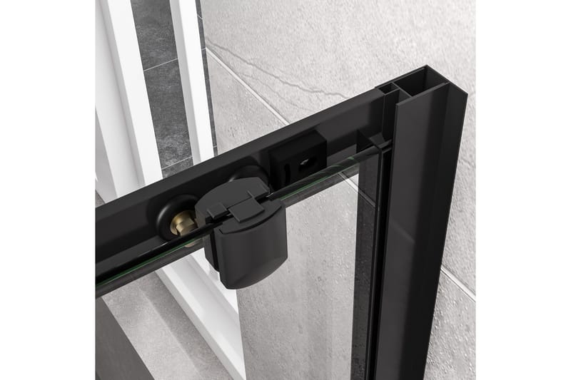 Modern duschhörna Svart - Hus & renovering - Kök & bad - Badrum - Duschar - Duschväggar