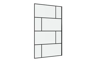 Sörby Duschvägg 120x195 cm - Svart - Hus & renovering - Kök & bad - Badrum - Duschar - Duschväggar