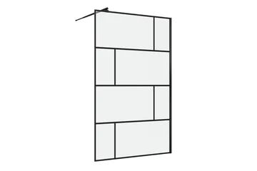 Sörby Duschvägg 120x195 cm - Svart - Hus & renovering - Kök & bad - Badrum - Duschar - Duschväggar