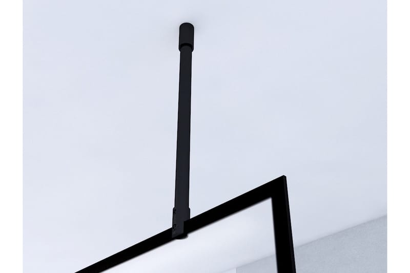 Sörby Duschvägg 120x195 cm - Svart - Hus & renovering - Kök & bad - Badrum - Duschar - Duschväggar