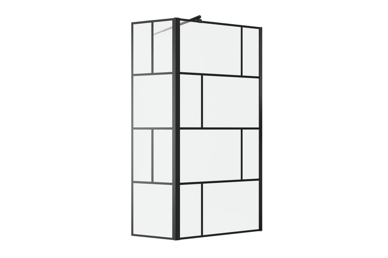 Sörby Duschvägg 130x195 cm - Svart - Hus & renovering - Kök & bad - Badrum - Duschar