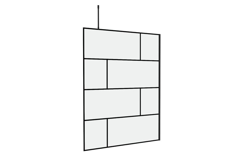 Sörby Duschvägg 140x195 cm - Svart - Hus & renovering - Kök & bad - Badrum - Duschar