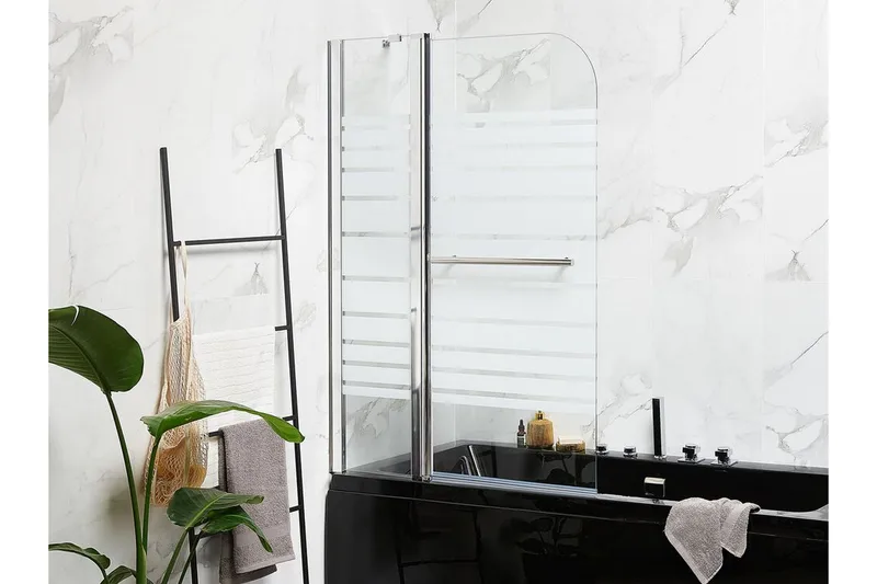 Tuapi Badkarsskärm 120x140 cm - Härdat Glas - Hus & renovering - Kök & bad - Badrum - Duschar - Duschväggar