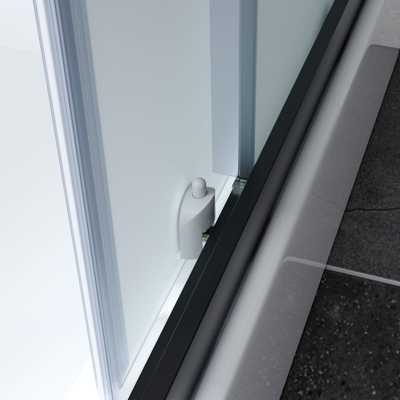 Komplett duschkabin 90x90cm | Regndusch | Svart - Hus & renovering - Kök & bad - Badrum - Duschar