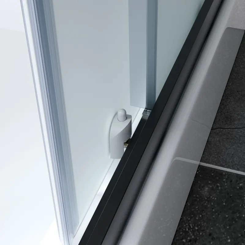 Komplett duschkabin 90x90cm | Regndusch | Svart - Hus & renovering - Kök & bad - Badrum - Duschar