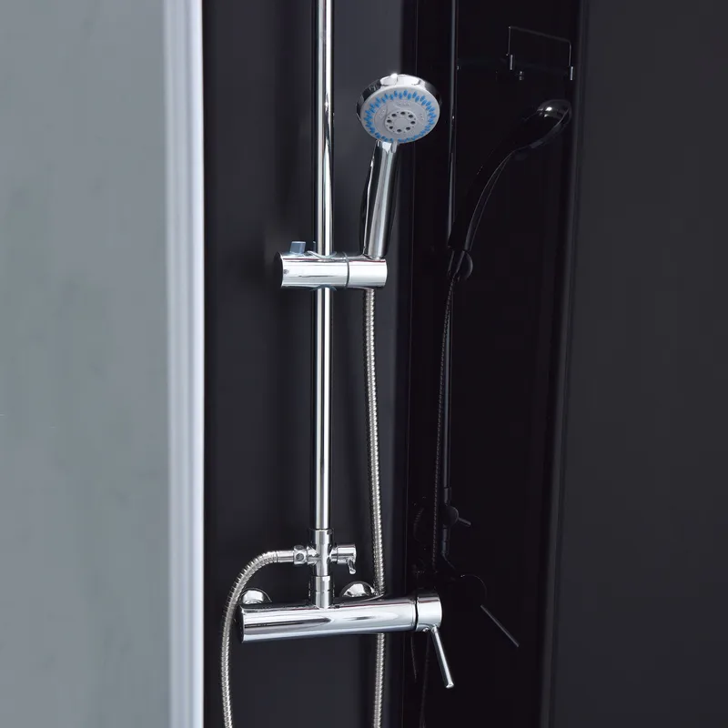 Komplett duschkabin 90x90cm | Regndusch | Svart - Hus & renovering - Kök & bad - Badrum - Duschar