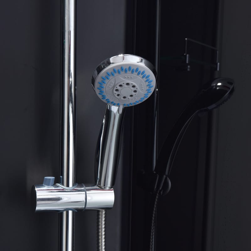 Komplett duschkabin 90x90cm | Regndusch | Svart - Hus & renovering - Kök & bad - Badrum - Duschar