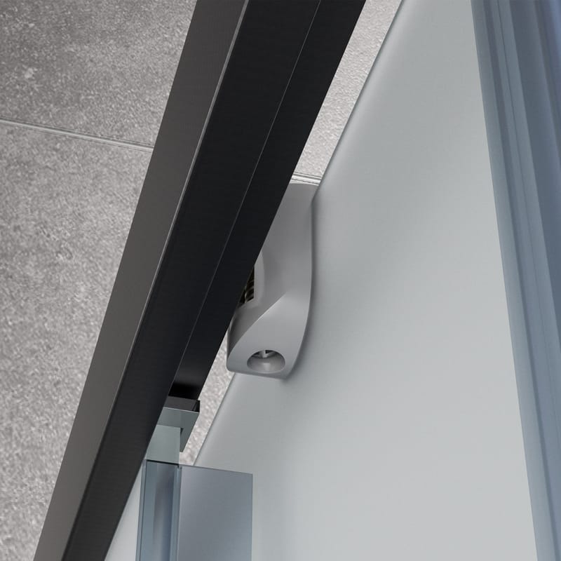 Komplett duschkabin 90x90cm | Regndusch | Svart - Hus & renovering - Kök & bad - Badrum - Duschar