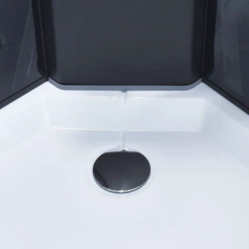 Komplett duschkabin 90x90cm | Regndusch | Svart - Hus & renovering - Kök & bad - Badrum - Duschar